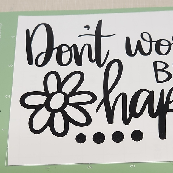 Decal - "Don't Worry Be Happy" - Picture 3 of 5